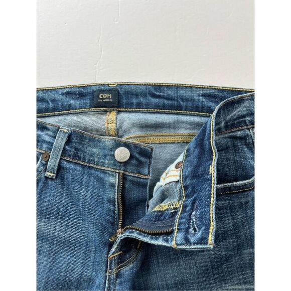 Citizens of Humanity Dita Petite Bootcut Jeans Size 28 Medium Wash Embroidered - Picture 9 of 11